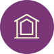 icon home isolation